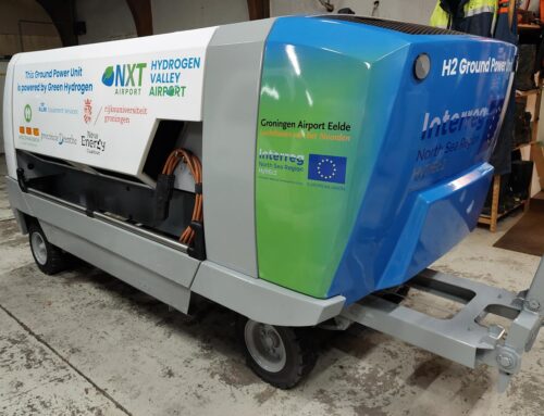 Ontwikkeling waterstof Ground Power Unit op Groningen Airport Eelde