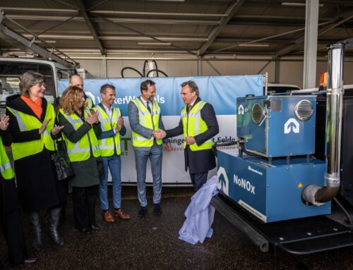 VolkerWessels and Groningen Airport Eelde work together to reduce nitrogen emissions with NoNOx filter