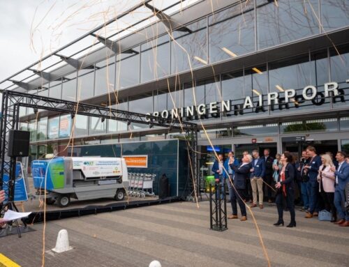 Wereldprimeur op Groningen Airport Eelde: onthulling waterstof-GPU